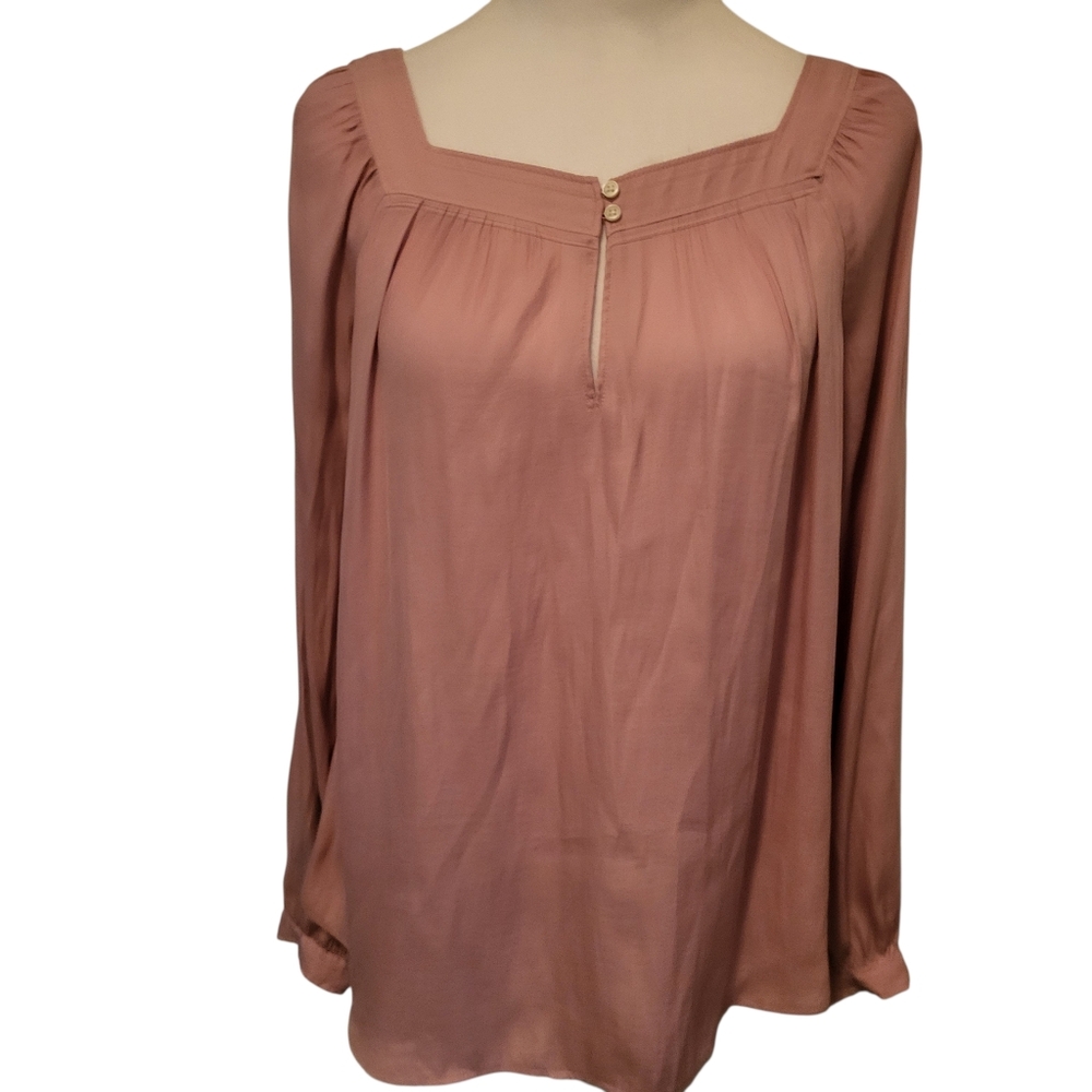 Loft Tunic Top Pink sz XS
